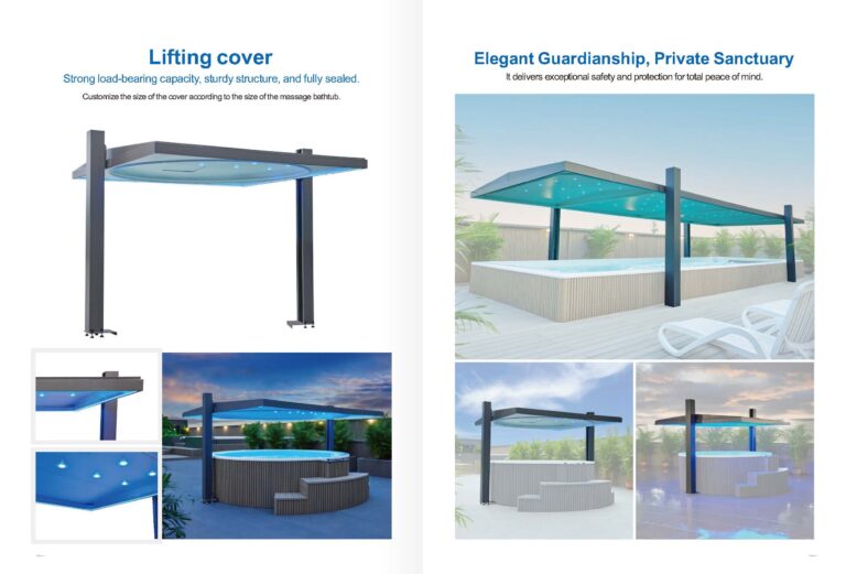 Swim Spa bazen s integriranim jacuzzijem i sustavom protustrujnog plivanja