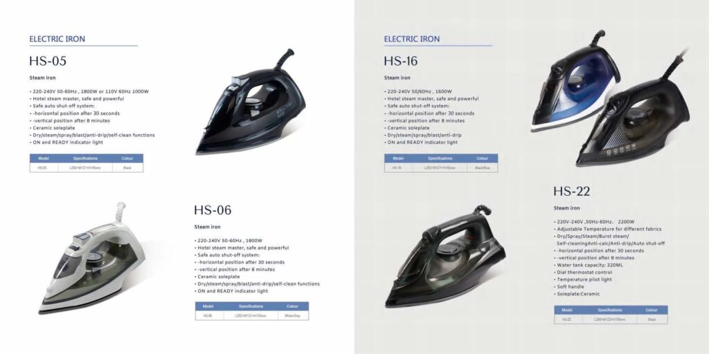 Pegla i daska za glačanje za apartmane i turističke objekte