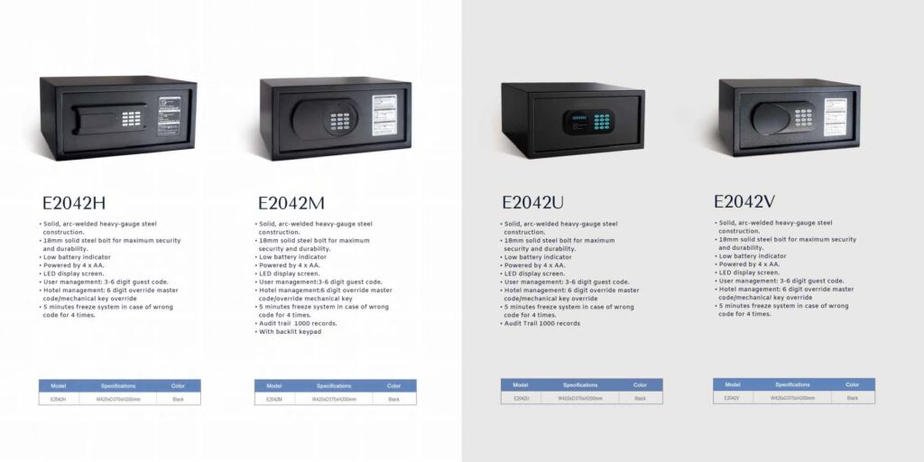 Sef za apartmane, vile i hotelske sobe