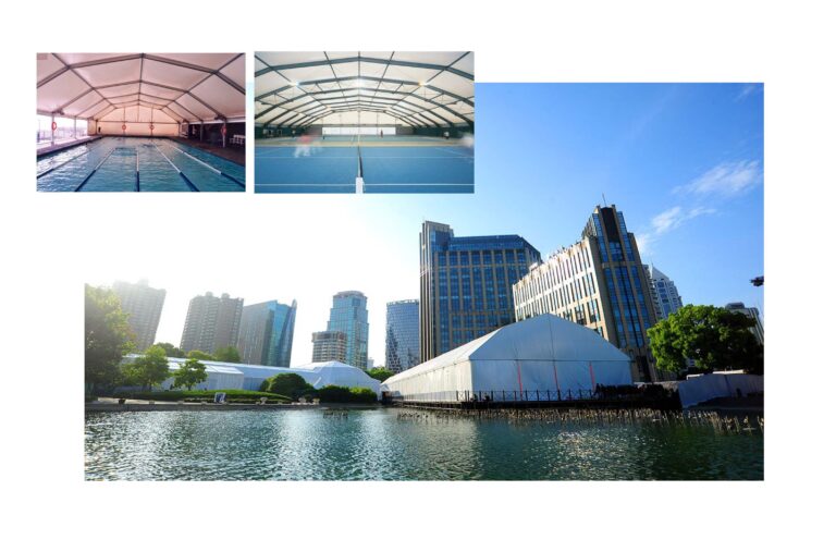 Šatori za sport, industriju i logistiku – aluminijske konstrukcije s PVC oblogom